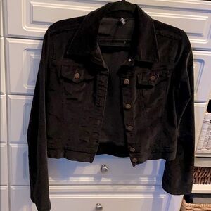 VINTAGE SYRUP CLOTHING corduroy Jean bell sleeve jacket